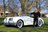 Pat and his XK150